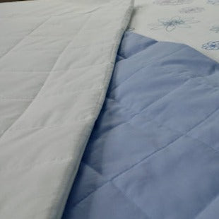 Purity Bedspread by Vandyck (Sand, Blue, Ruby Red, Natural & White)
