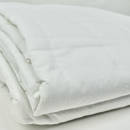 Purity Bedspread by Vandyck (Sand, Blue, Ruby Red, Natural & White)