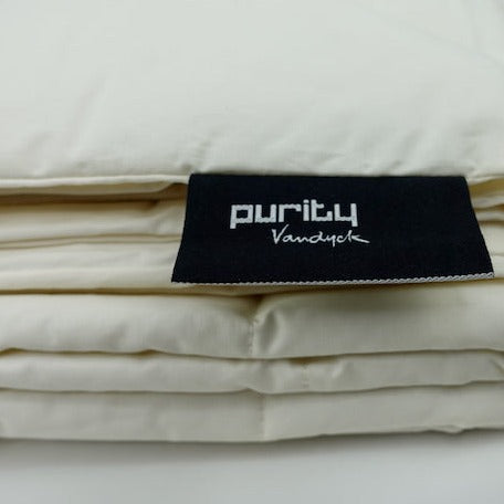 Purity Bedspread by Vandyck (Sand, Blue, Ruby Red, Natural & White)