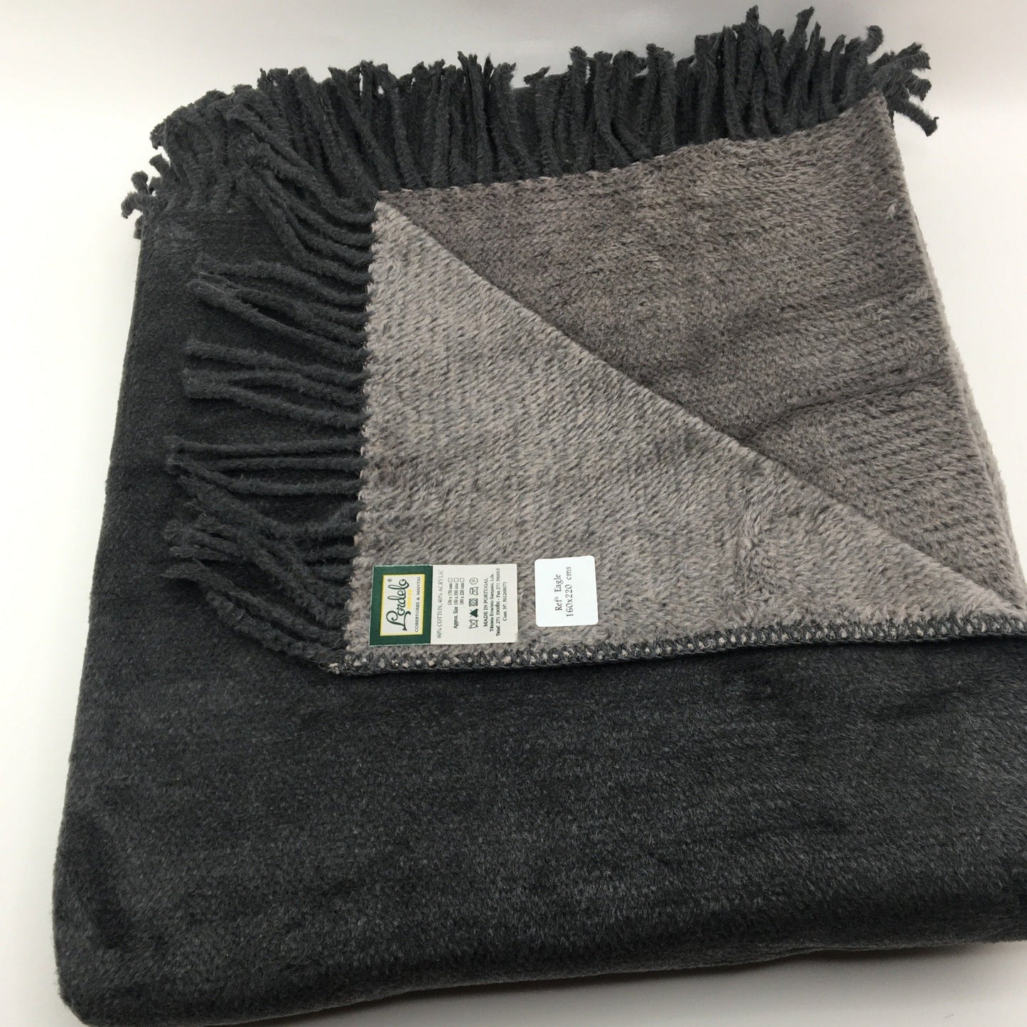 Eagle Throw in 3 colourways (Dusky Pink, Pale Olive Green & Charcoal Grey)