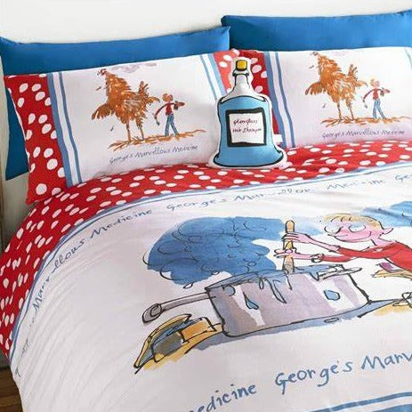 George's Marvellous Medicine Duvet Set Roald Dahl