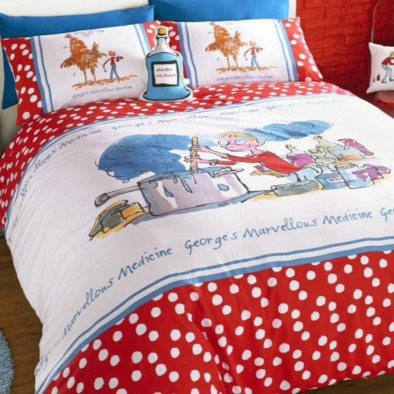 George's Marvellous Medicine Duvet Set Roald Dahl