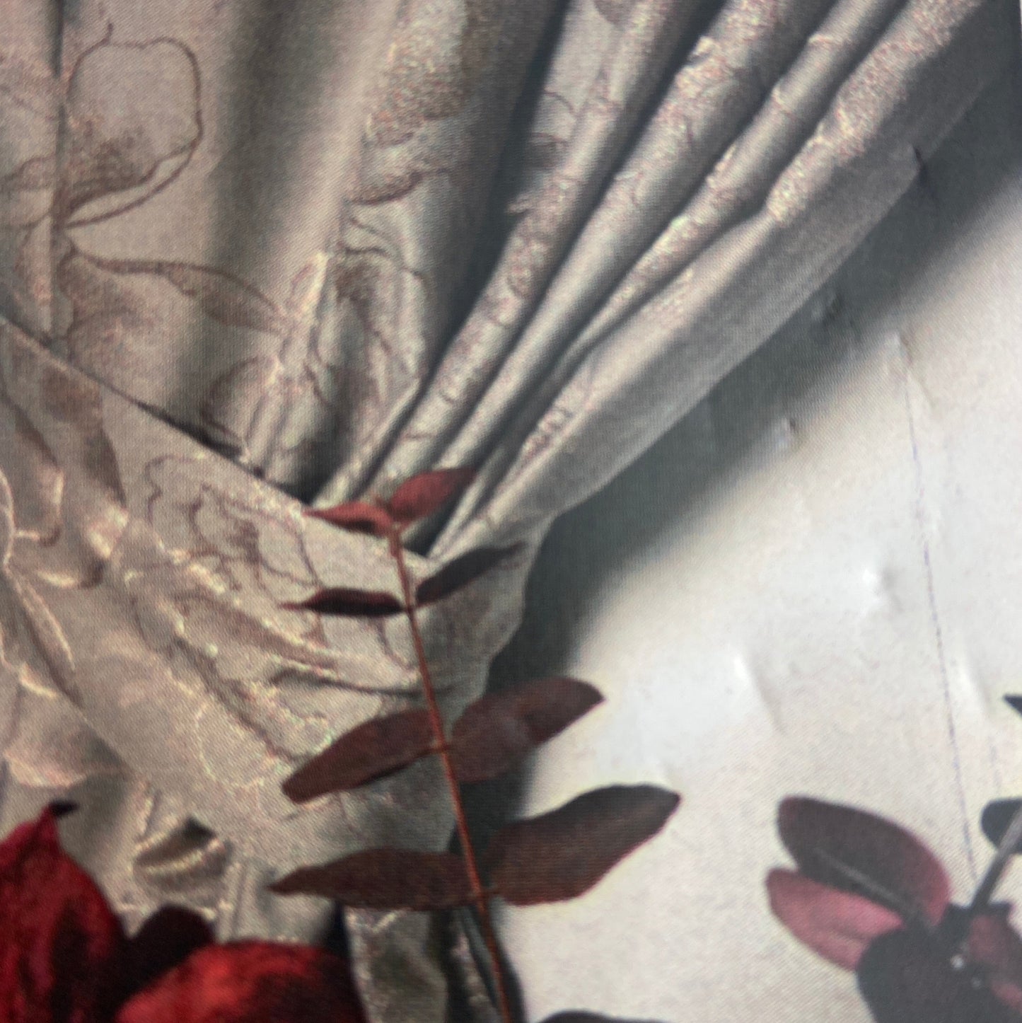 Abigail Grey Fully Lined Curtains by Belledorm - 66 x 72 in - French Pleat Heading