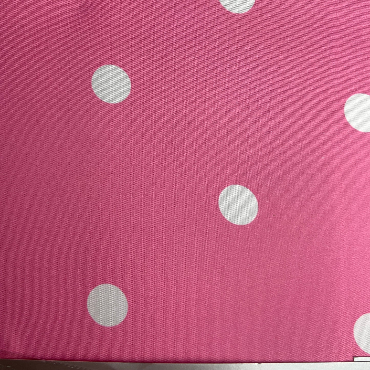 Dotty Eyelet Curtains by E A Design - Pink or Blue with White Dots - Black Out - Thermal Effieient