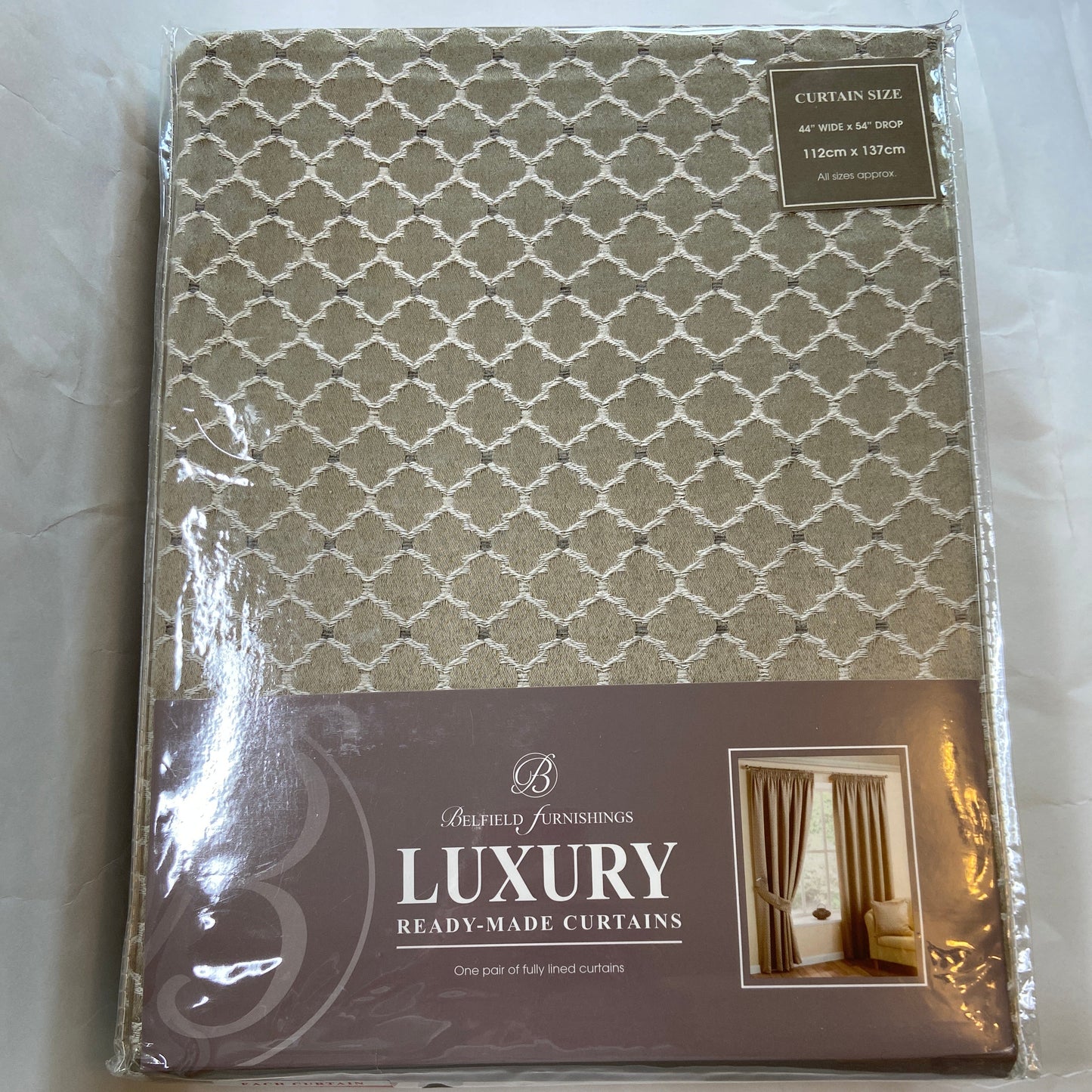 Marrakech  Pencil Pleat Curtains By Belfield Furnishings