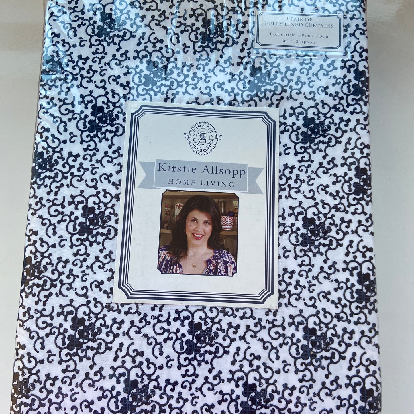 Jocelyn Pencil Pleat Curtains by Kirstie Allsopp Home Living