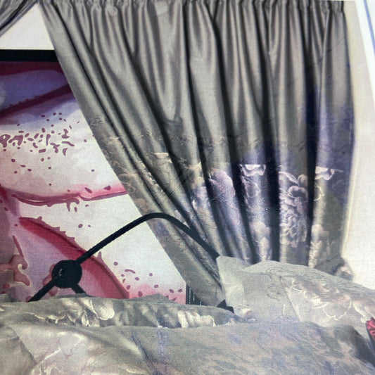 Abigail Grey Fully Lined Curtains by Belledorm - 66 x 72 in - French Pleat Heading