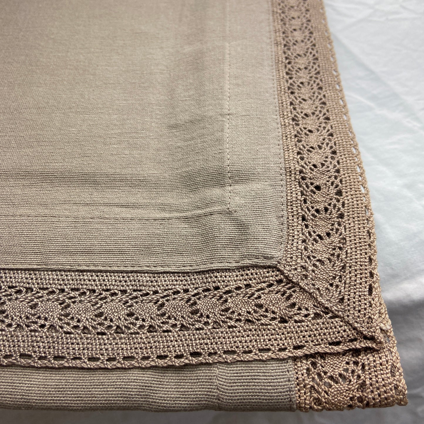 Lace Edged Table Runner by Walton & Co