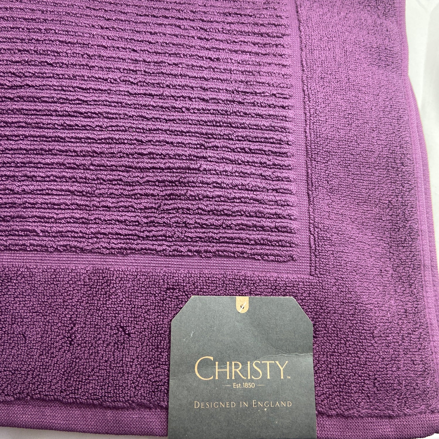 Supreme Bath Mat - Plum