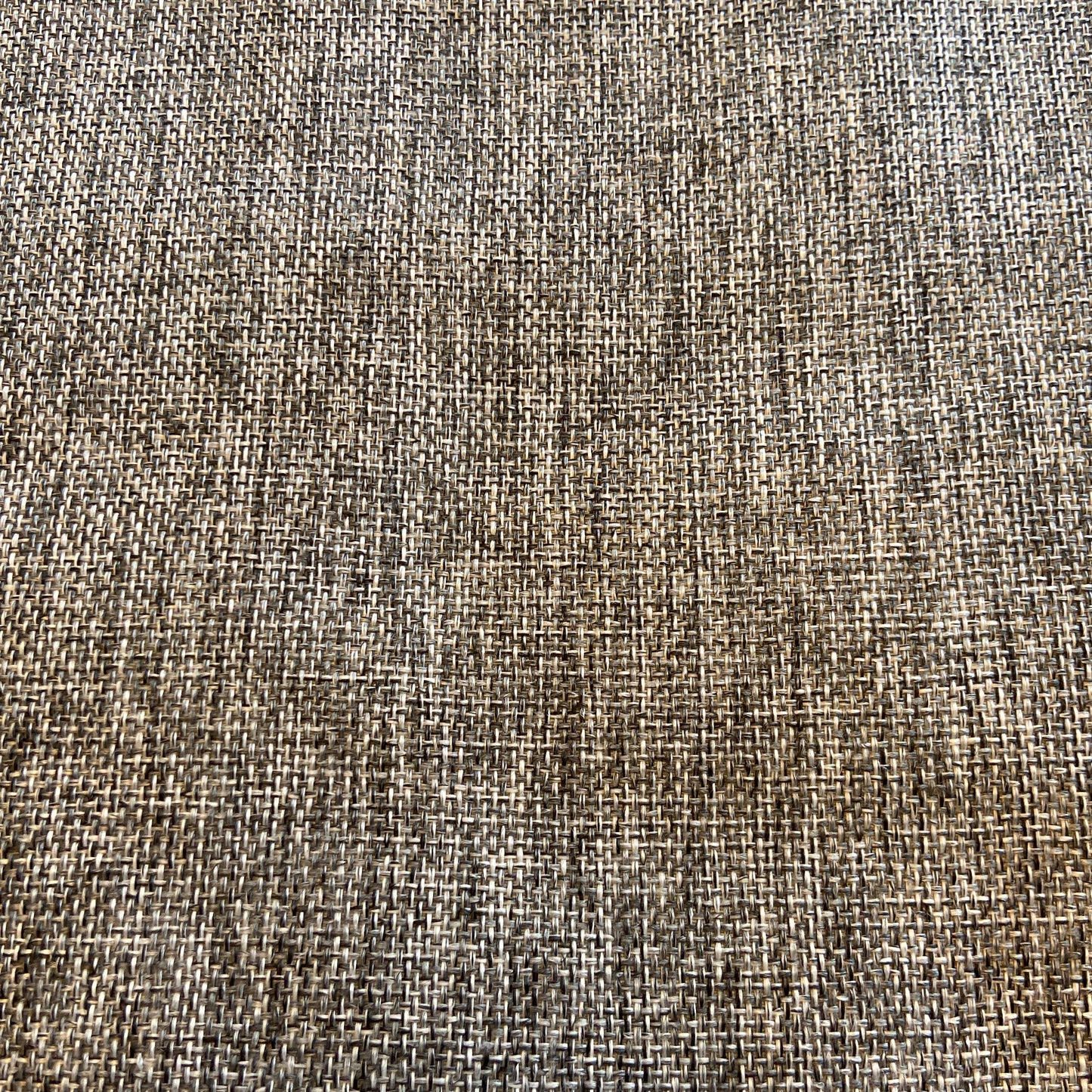 Close up of textured curtain in charcoal