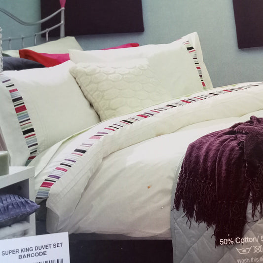 Barcode Duvet Set by Belledorm