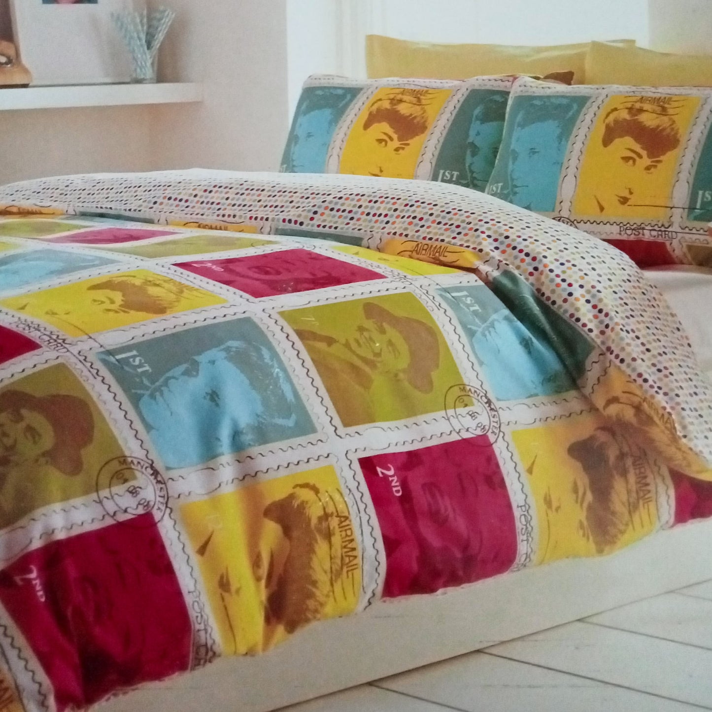 Wall Of Fame Duvet Set by #bedding