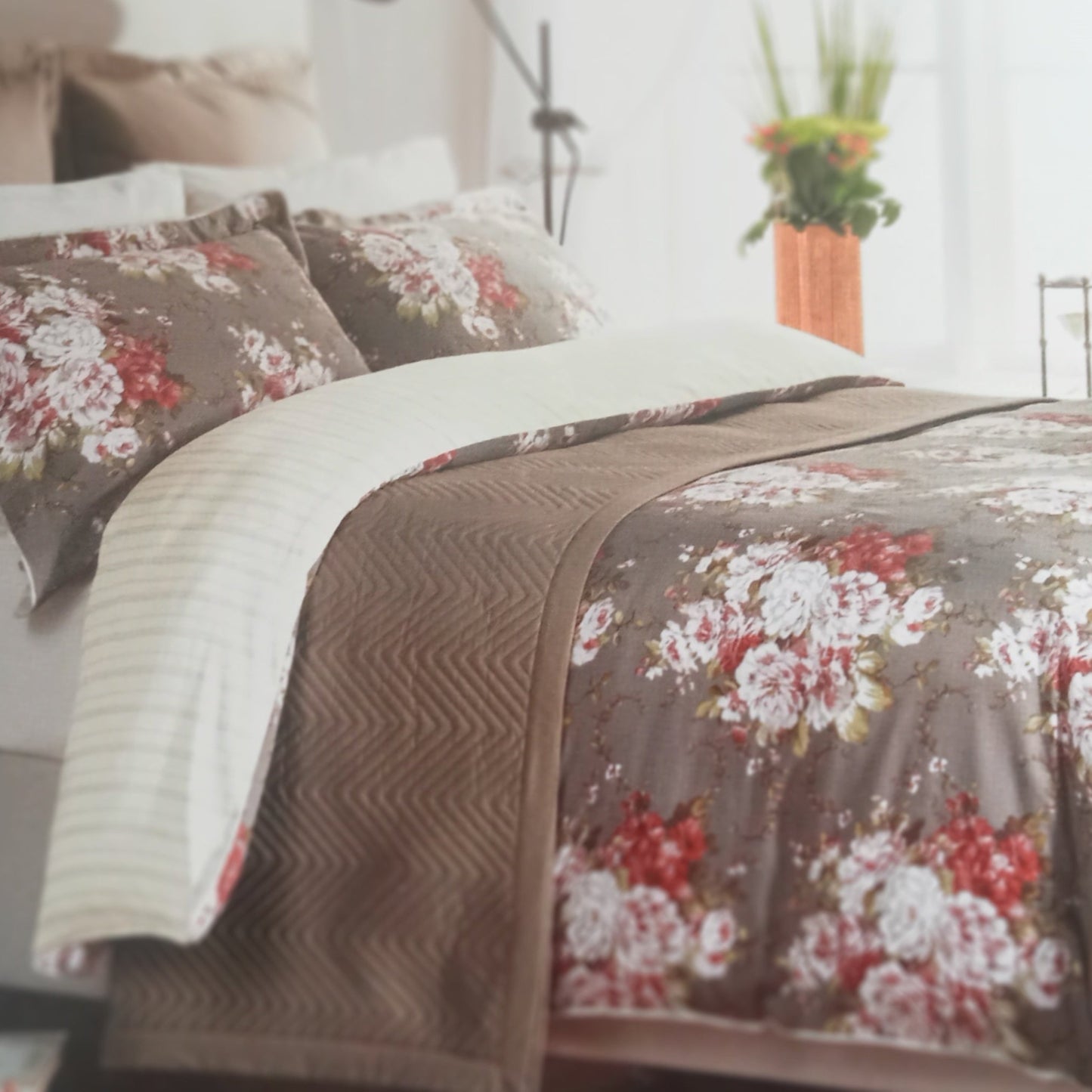 Rose Bouquet Duvet Cover & Oxford Pillowcases by Christy