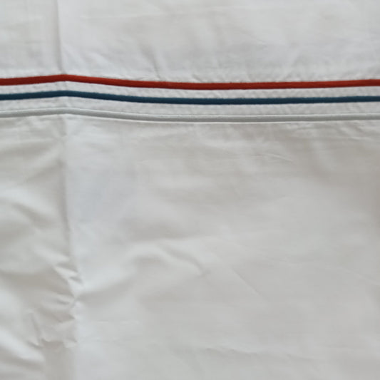 Three Stitched Piped Duvet Cover by Dreamweaver Linens