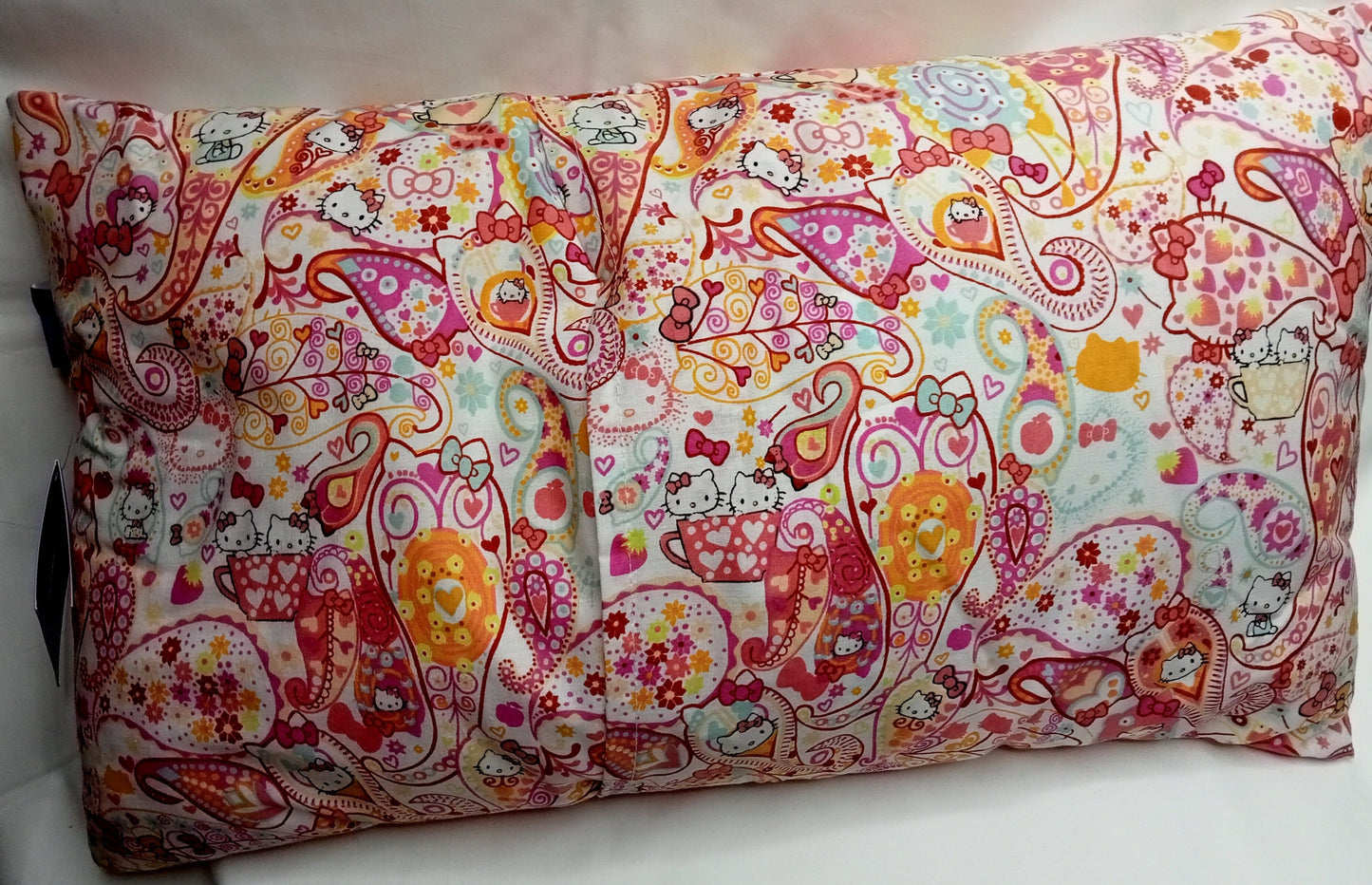 Paisley Filled Cushion by Hello Kitty Liberty Art Fabrics