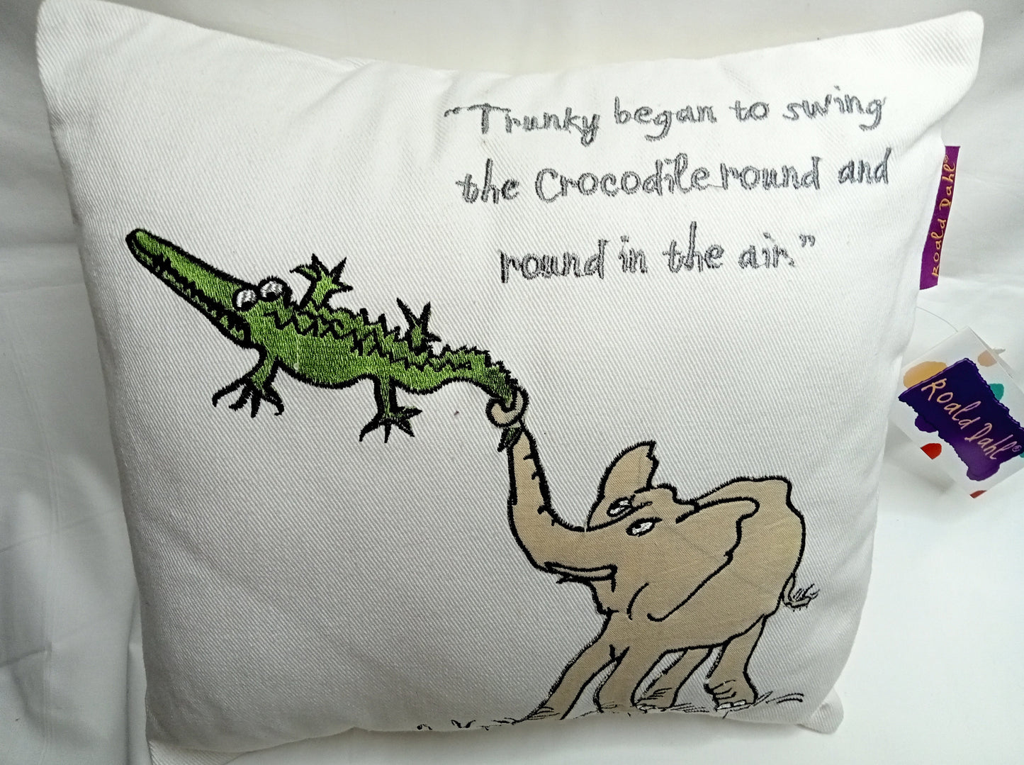The Enormous Crocodile Cushions by Roald Dahl