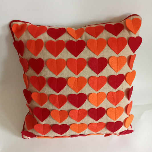 Hearts Cushion by CIMC