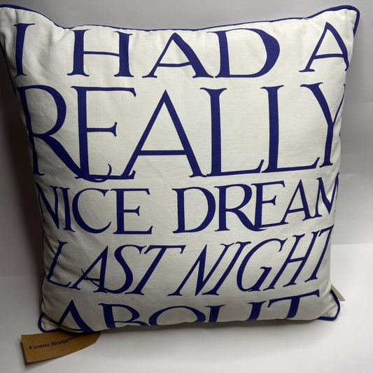 Dream Cushion by Emma Bridgewater