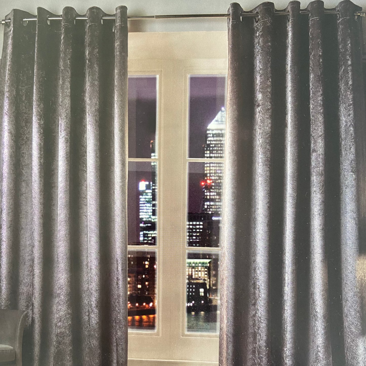 Adelphi Eyelet Curtains by Kylie Minogue at Home
