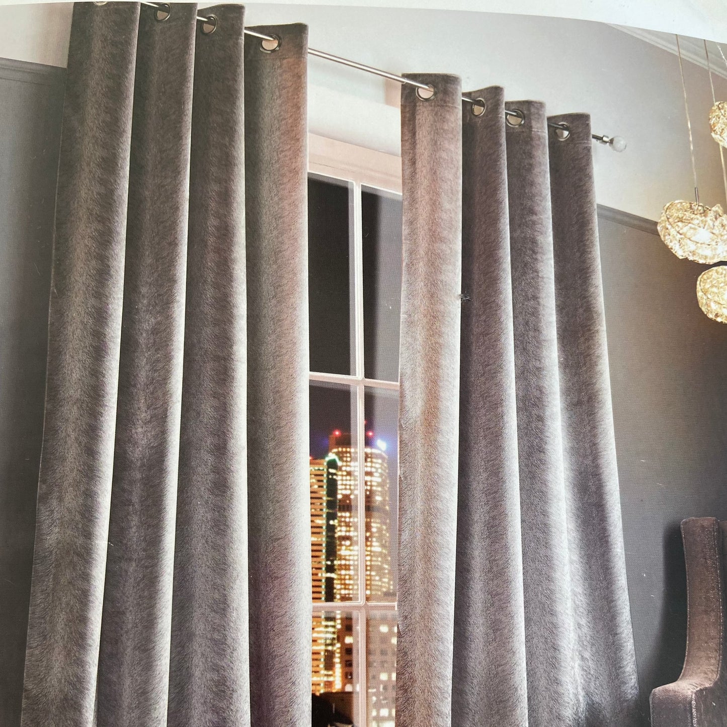 Adelphi Eyelet Curtains by Kylie Minogue at Home