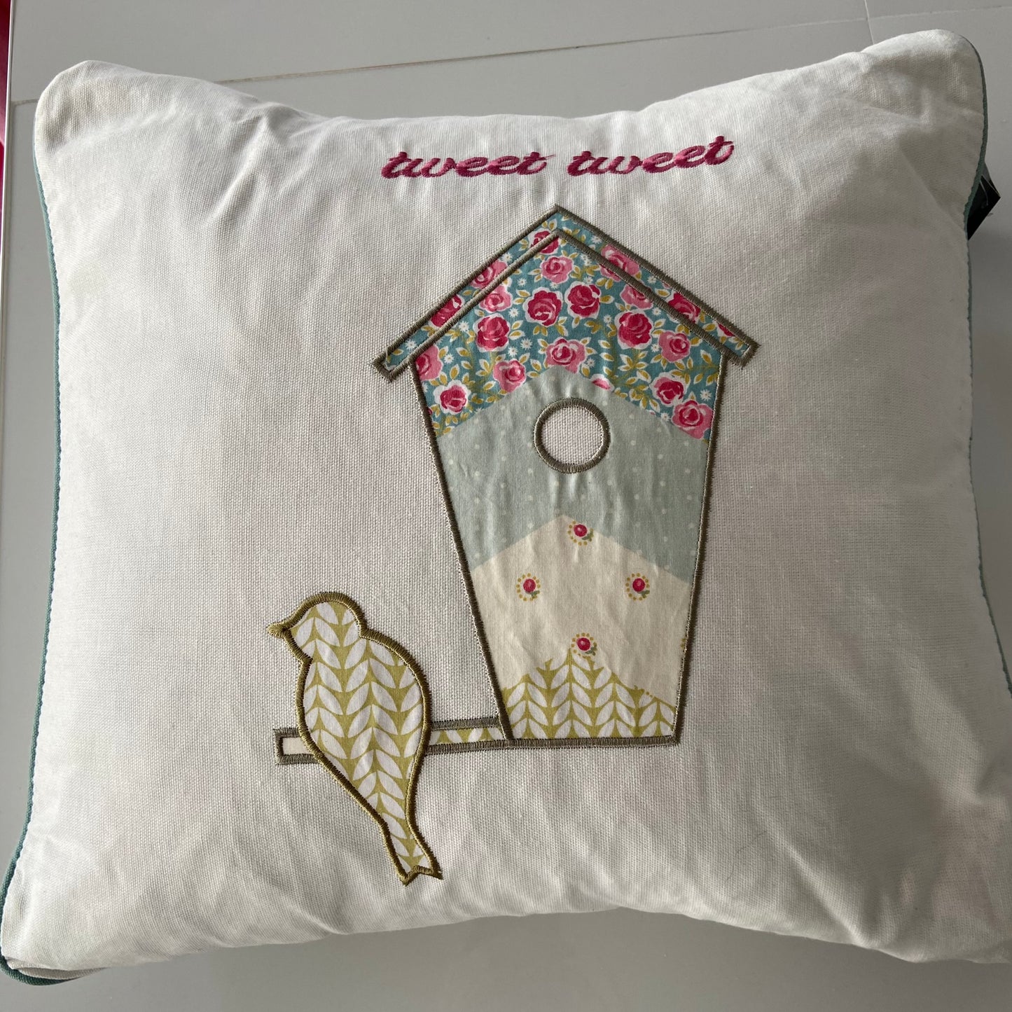 Tweet Tweet Cushion by Kirstie Allsopp