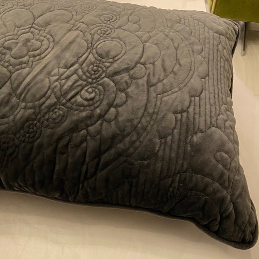 Ornate Velvet Filled Cushion by Dorma