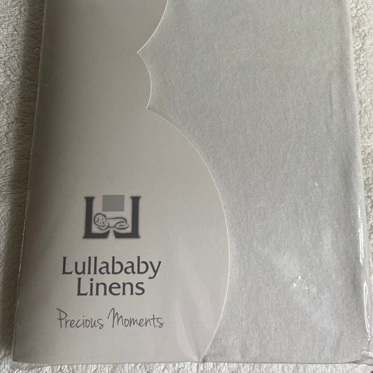 Fitted Sheets 2 Pack for Moses Basket by Lullababy Linens - 100% Cotton - 30 x 75 cm