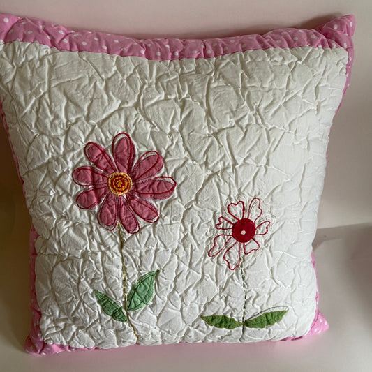 Flower Garden Filled Cushion by Babyface