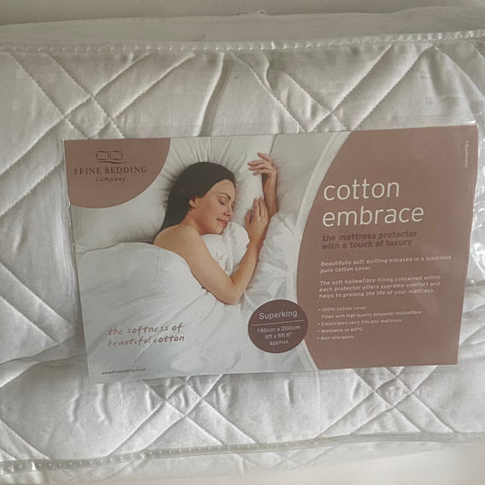 Cotton Embrace Mattress Protector by The Fine Bedding Company