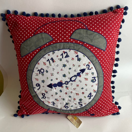 Alarm Clock Cushion by Clayre & Eef