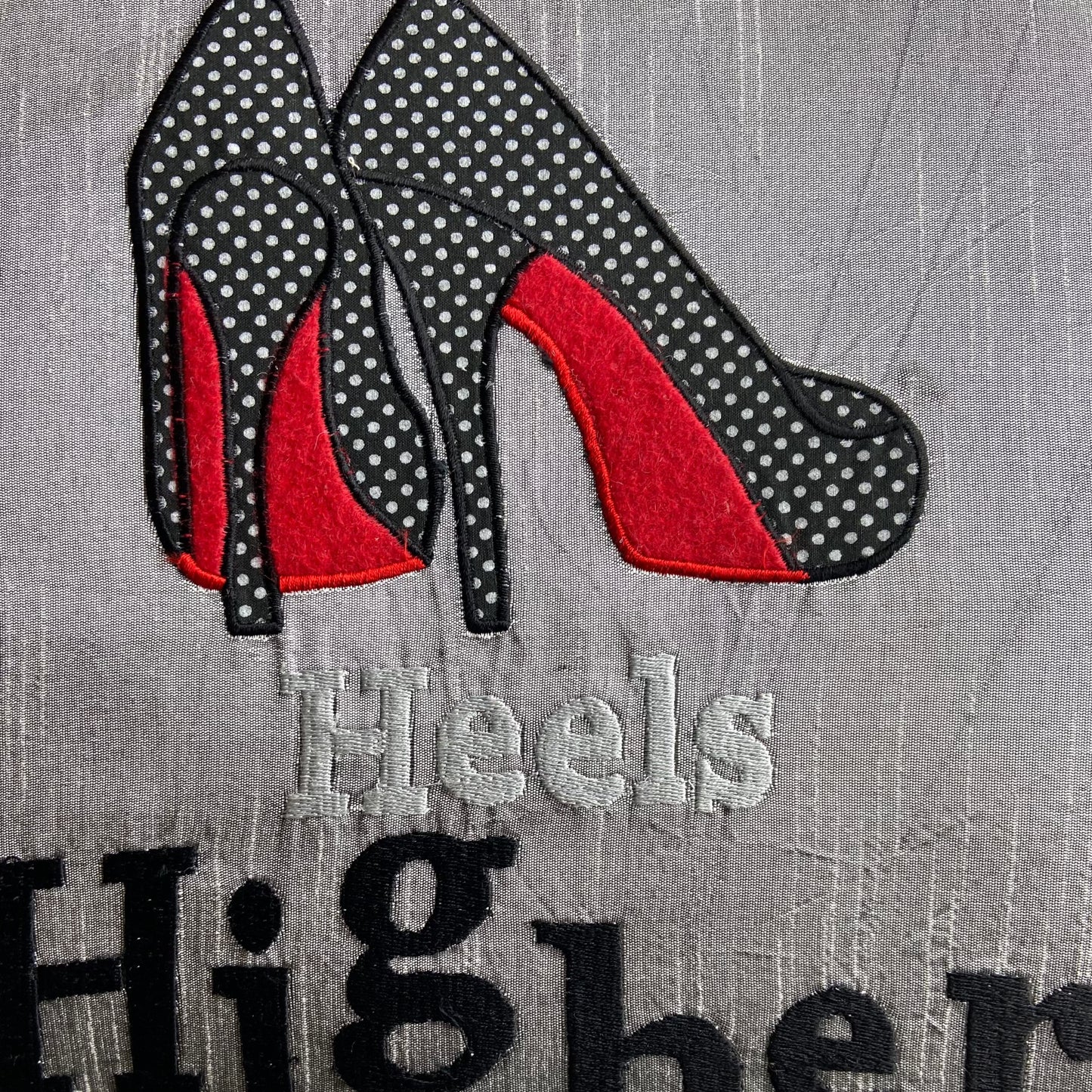Heels Higher Cushion by CIMC Home
