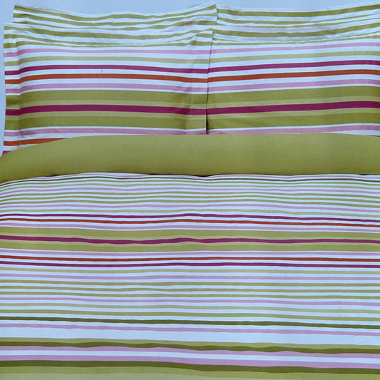 Summer Stripe Duvet Set by Vandyck