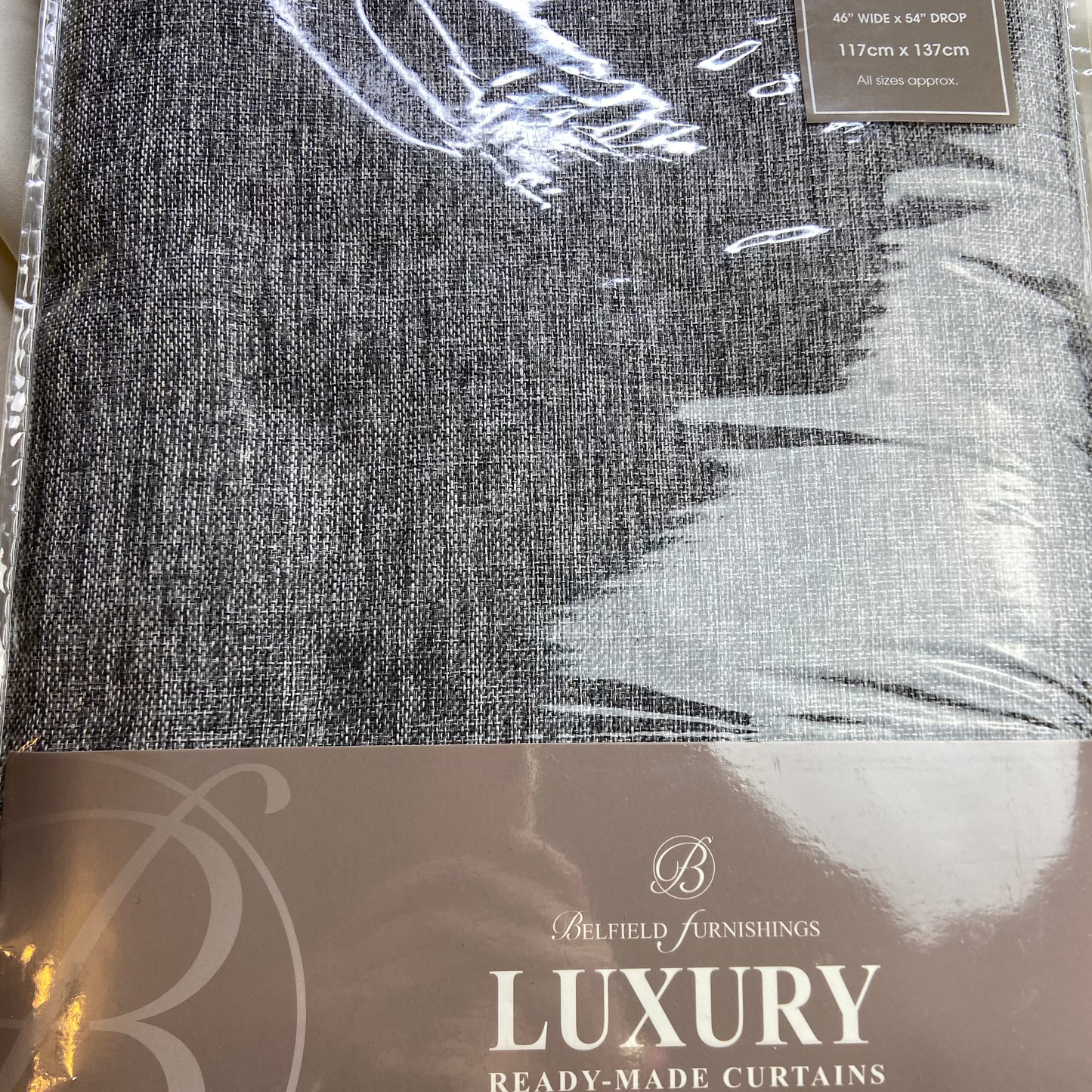 Versailles Pencil Pleat Curtains by Belfield Furnishings - 46 in x 54 in