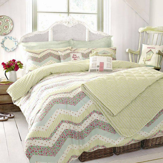 Abbie Quilted Bed Throw by Kirstie Allsopp Home Living