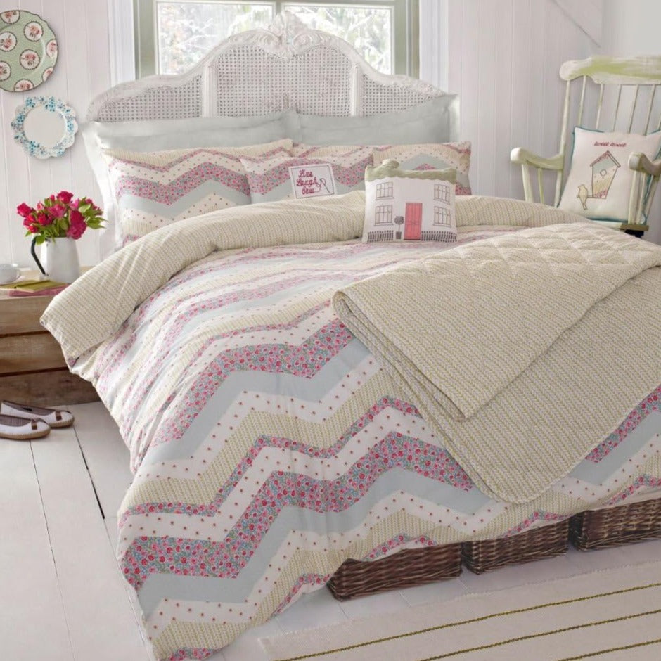 Abbie Quilted Bed Throw by Kirstie Allsopp Home Living