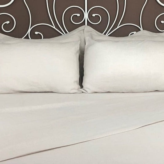 Flat Sheet by Dreamweaver Linens - 100% Cotton - Made in Portugal
