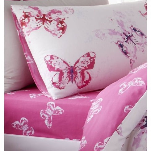 Butterfly Fitted Sheet by Catherine Lansfield