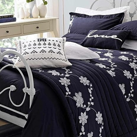 Lily Quilted Bed Throw by Kirstie Allsopp