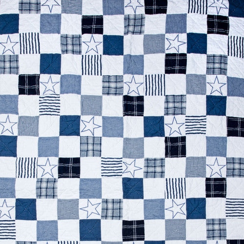 Little Star Cot Bed Quilt by Babyface