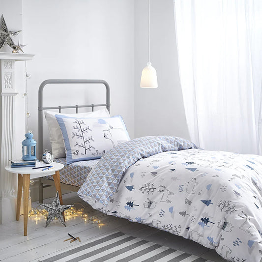 Nordic Fitted Sheet by Little Bianca