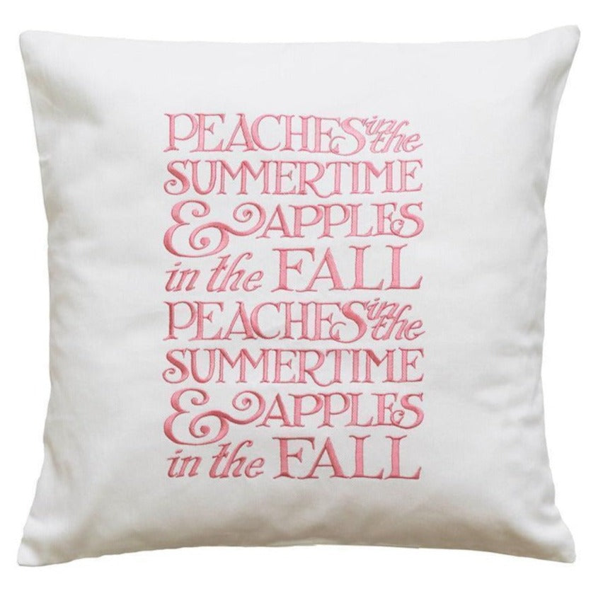 Peaches Pink Cushion by Emma Bridgewater