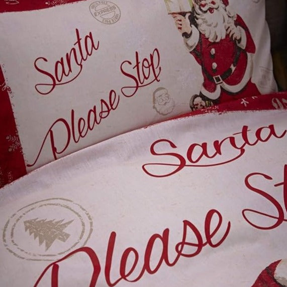 Retro Santa Cushion by Catherine Lansfield