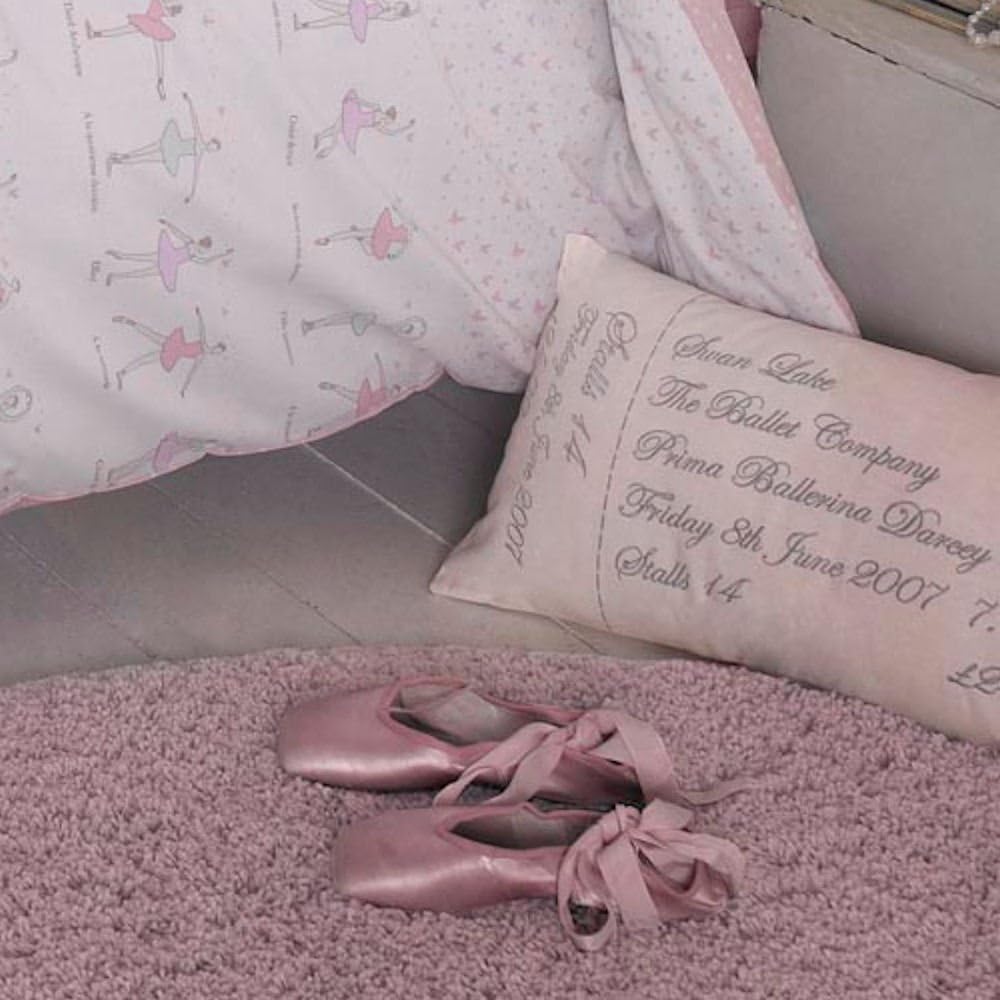 Ticket Cushion by Darcey Bussell Ballerina Bedding