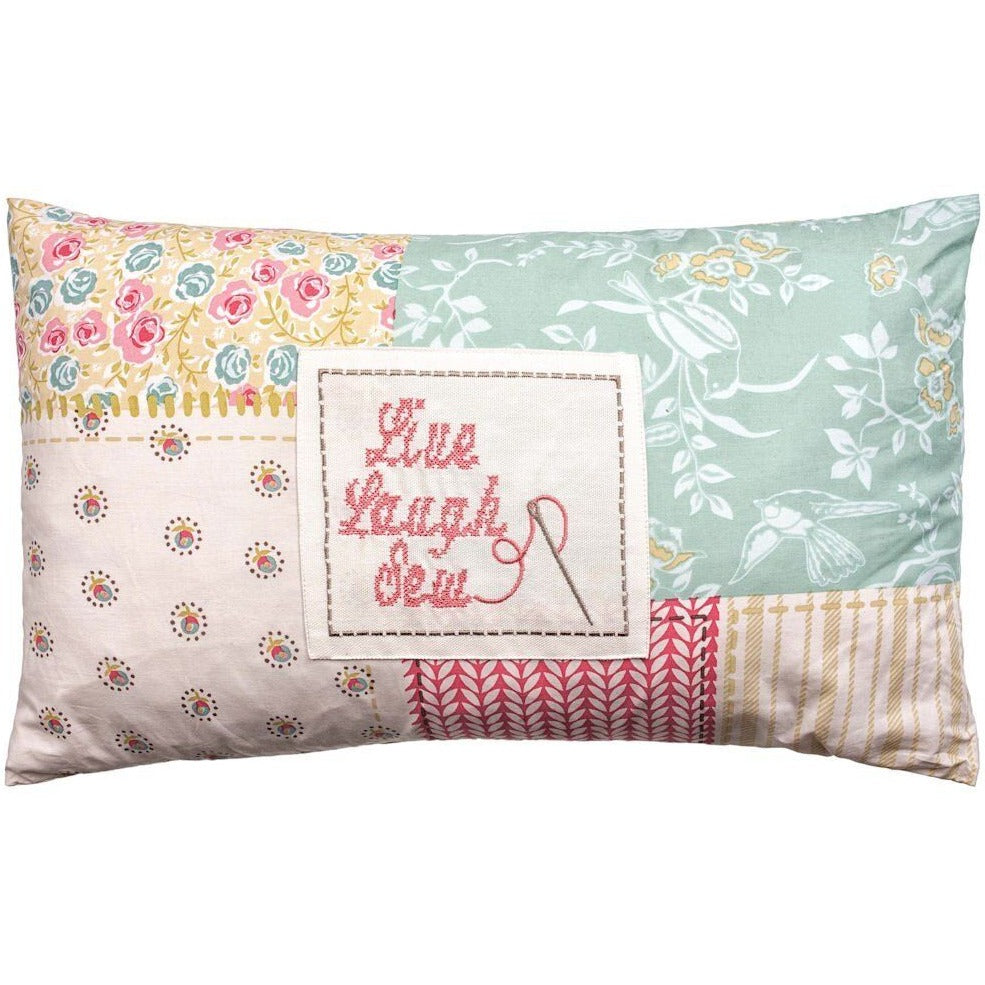 Wilma Feather Filled Cushion by Kirstie Allsopp Home Living