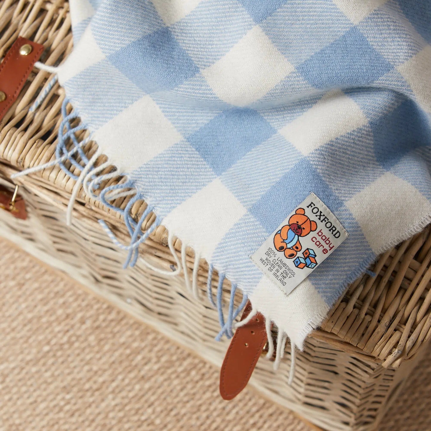 Foxford online baby blanket