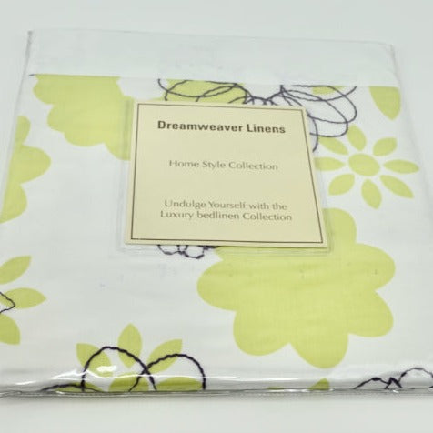 Daisy Pillowcase Oxford by Dreamweaver Linens - 100% Cotton - Made in Portugal