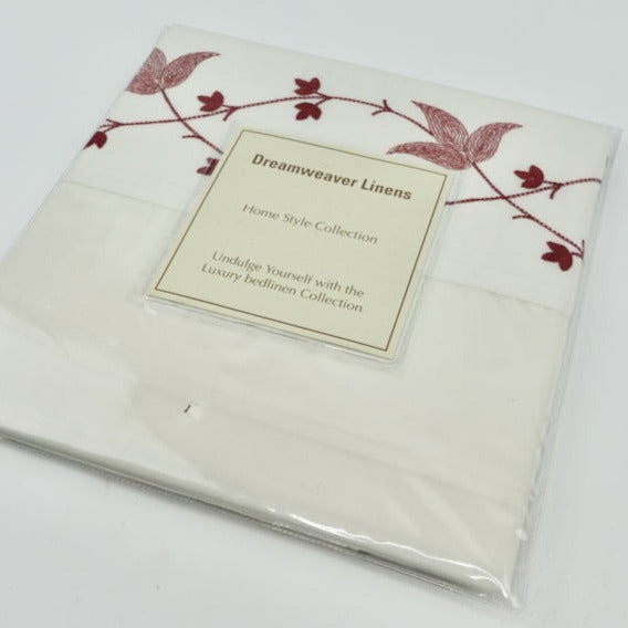 Petunia Pillowcase by Dreamweaver Linens