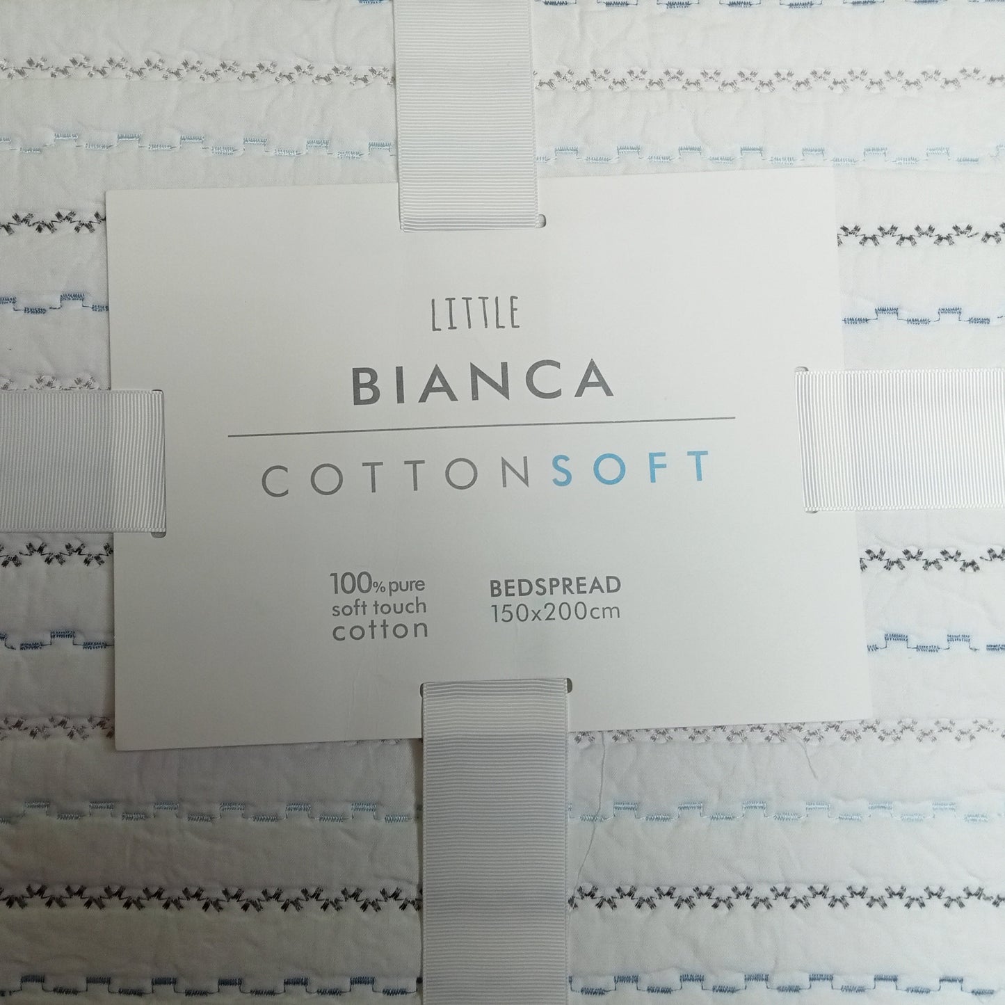 Folk Cotton Bedspread by Little Bianca
