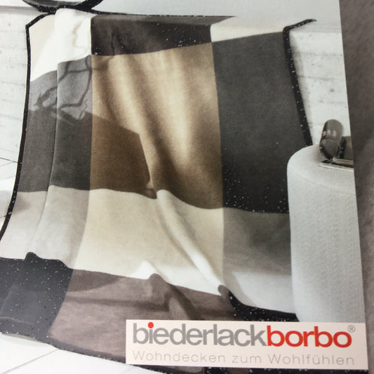 Big Check Throw by Biederlack