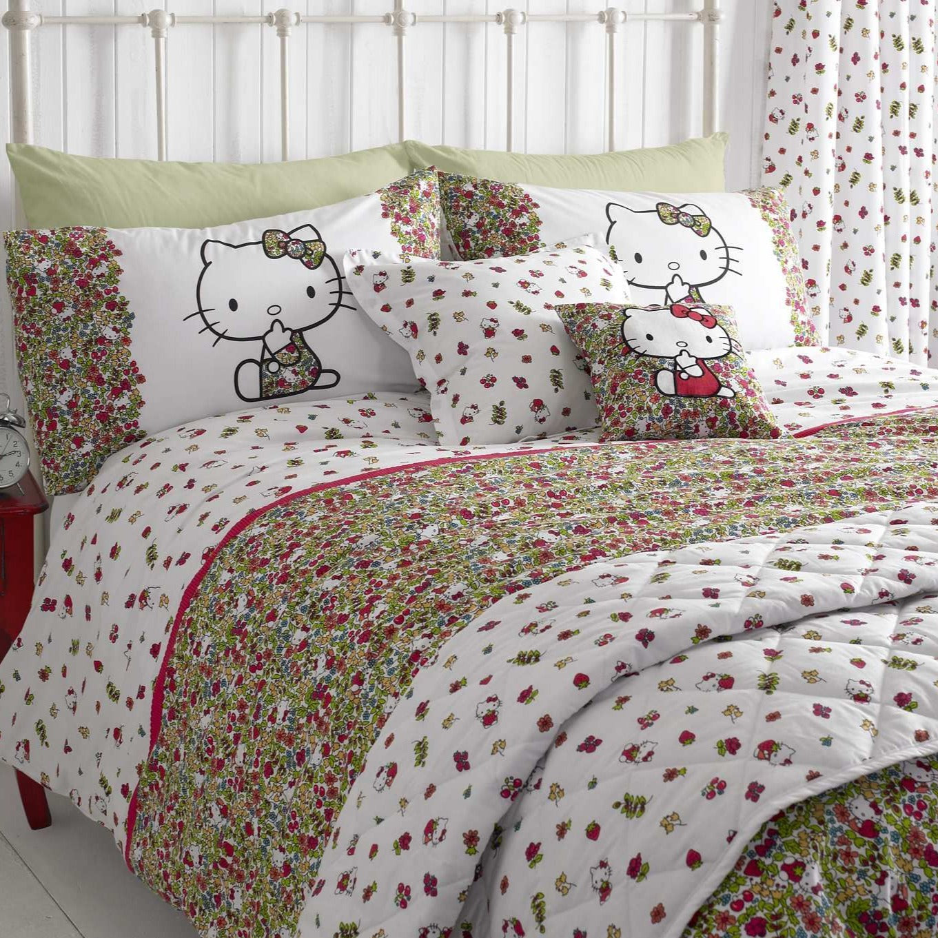 Strawberry Fields Duvet Set by Hello Kitty at Liberty
